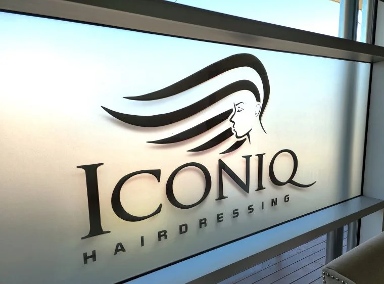 Logo on window