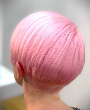 Pink hair
